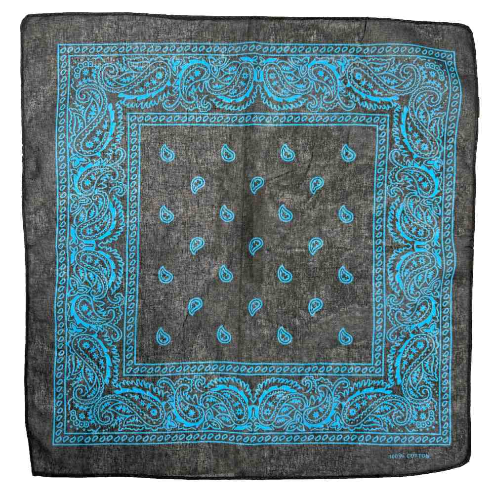Zac's Alter Ego Zac's Alter Ego - Paisley Bandana - Black